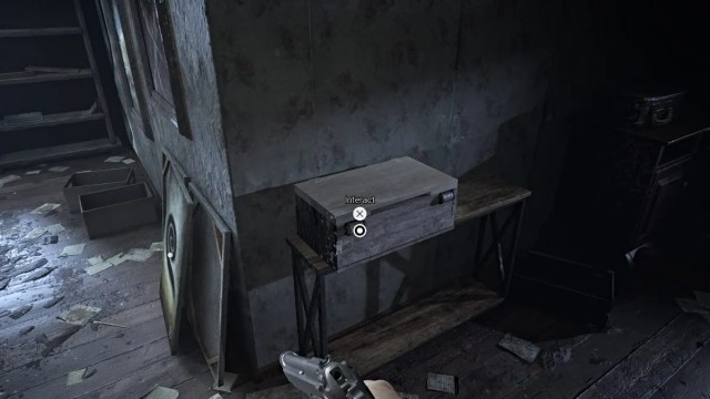 Box puzzle in the farmhouse in AILA