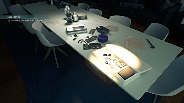 Electronic Panel puzzle in AILA