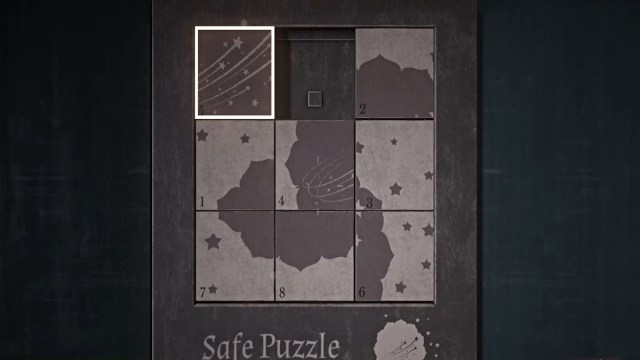 Starting the safe puzzle in AILA