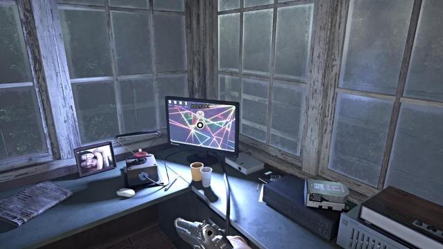 Computer terminal in the watchtower in AILA
