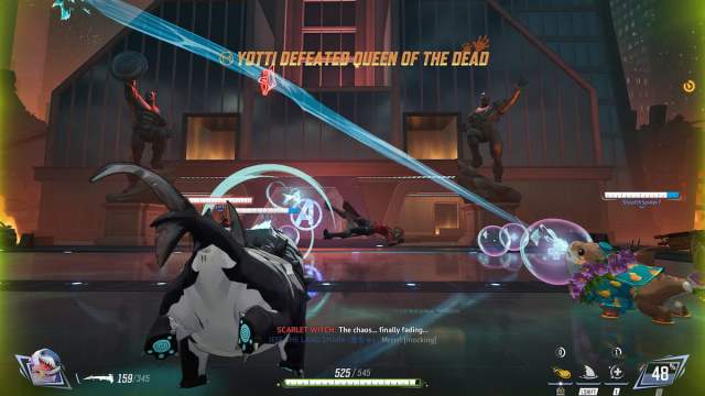 Jeff fighting in marvel rivals zombies