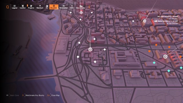 Division 2 bounties