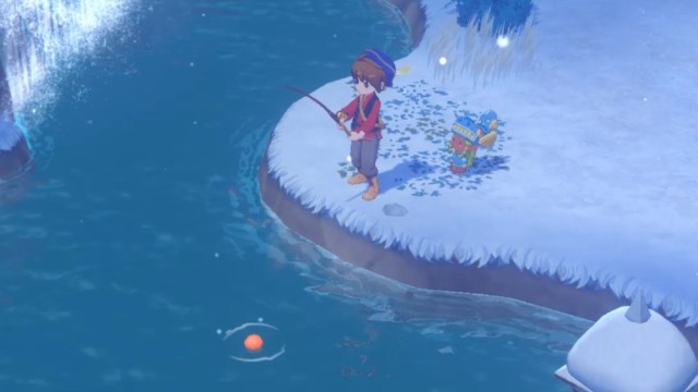 Fishing in Story of Seasons Grand Bazaar