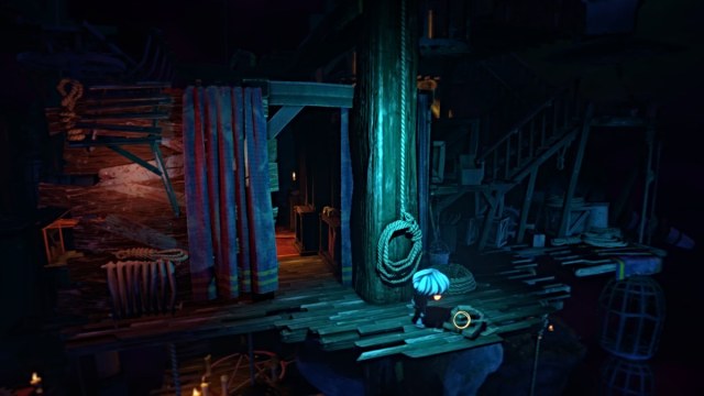 Gloomy and a brick pile in Gloomy Eyes