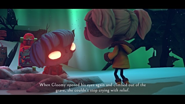 Nena rescues Gloomy in Gloomy Eyes