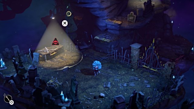 Gloomy shuts off the light in Gloomy Eyes