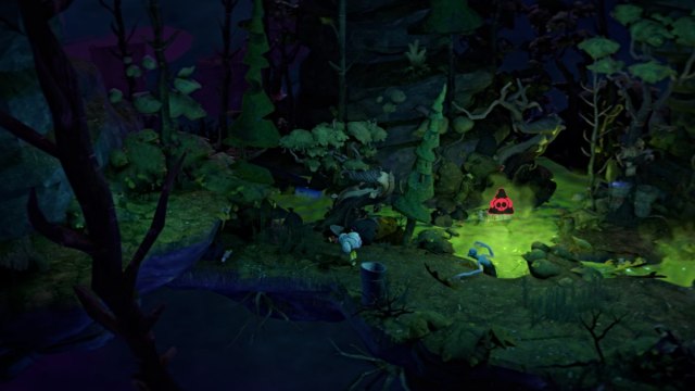 Nena and a zombie in Gloomy Eyes