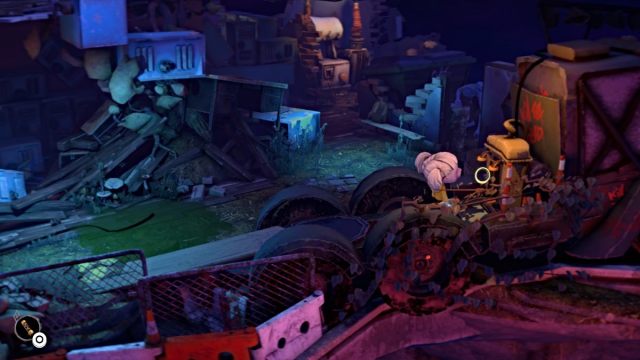 Nena places a canister in Gloomy Eyes