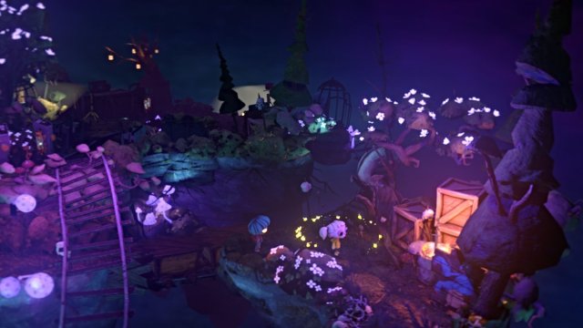 Nena and Gloomy reach a firefly circle in Gloomy Eyes