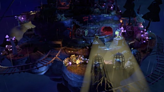 Nena presses a button in Gloomy Eyes