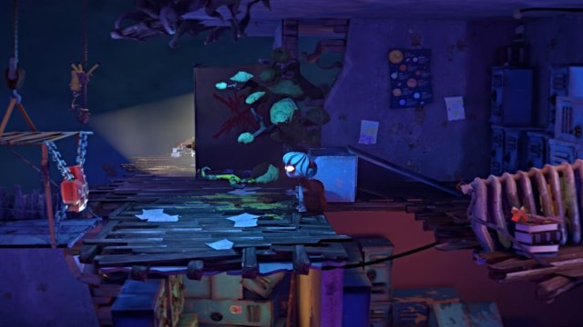 Gloomy in the school in Gloomy Eyes