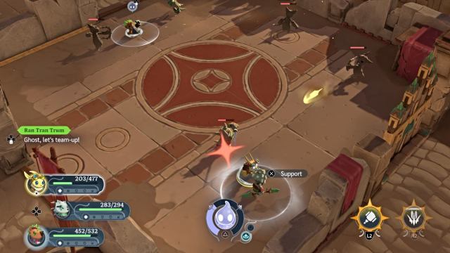 Combat in The Lonesome Guild