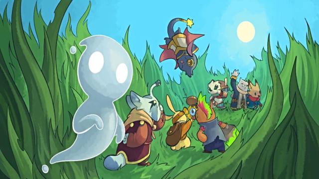 Characters traveling in The Lonesome Guild