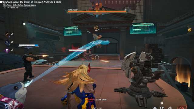 A team fighting namor together in marvel rivals zombies