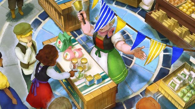 Post World Rank Scene Story of Seasons Grand Bazaar