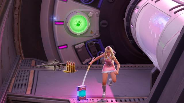 Standing by unstable element in fortnite