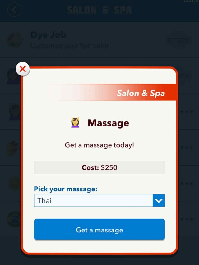 thai massage in bitlife