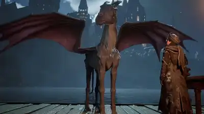 Thestral Mount in Hogwarts Legacy