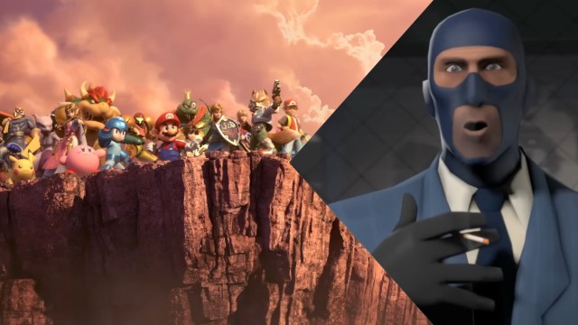 Trailer Collage Smash Bros and TF2